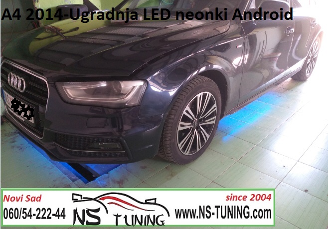 led neonke android ispod auta plava boja zelena crvena ljubicasta ugradnja novi sad beograd ns tuning